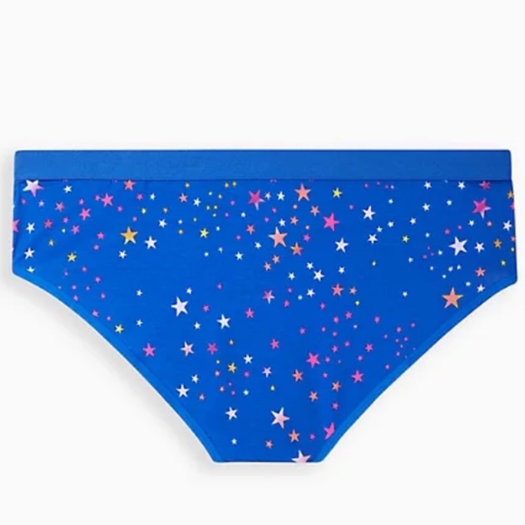 NWT TORRID Hipster Panty - Cotton Stars Blue - Picture 3 of 7